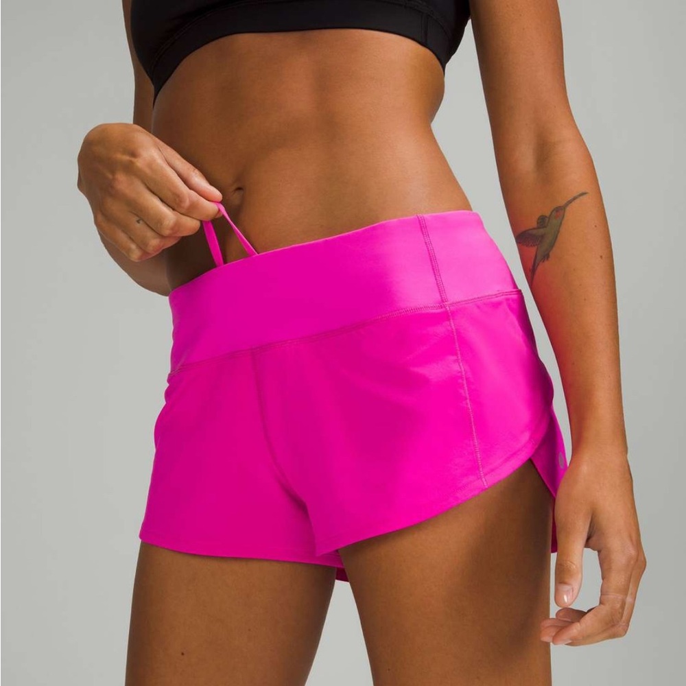 Women's Pink Athletic Shorts